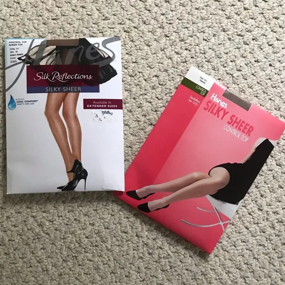 Hanes 2pairs pantyhose